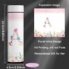 Personalized 16oz Initial Water Bottle,Smart Sport Water Bottle with LED Temperature Display,Customized Letter Coffee Thermos,Travel Coffee Mug (A) - Image 5