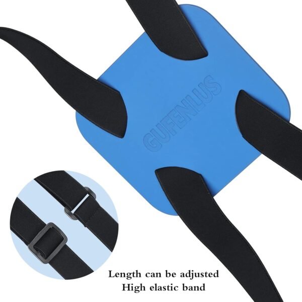 Luggage Straps Bag Bungees for Add a Bag Easy to Travel Suitcase Elastic Strap Belt- 2 Pack (Blue-2) - Image 3
