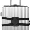 Luggage Straps Bag Bungees for Add a Bag Easy to Travel Suitcase Elastic Strap Belt， High Elastic Suitcase Adjustable Belt Bag Bungees with Buckles (black/black) - Image 5