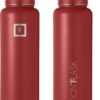 IRON °FLASK Sports Water Bottle - Wide Mouth with 3 Straw Lids - Stainless Steel Sports Water Bottles for Gym and Outdoor - for Men, Women & Kids - Double Wall - Double Walled - Image 4