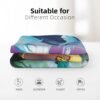 Throw Flannel Wings of Fire Blanket 3D Printed Ultra-Soft Fleece Blanket Bedding Sofa and Travel Reserve Air Conditioning Blanket 50"X40" - Image 4