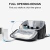 Everfun Toiletry Bag for Men Travel Toiletry Bag With Leakproof Compartment Travel Essentials Water-resistant Dopp Kit for Toiletries Accessories Must Have - Image 3