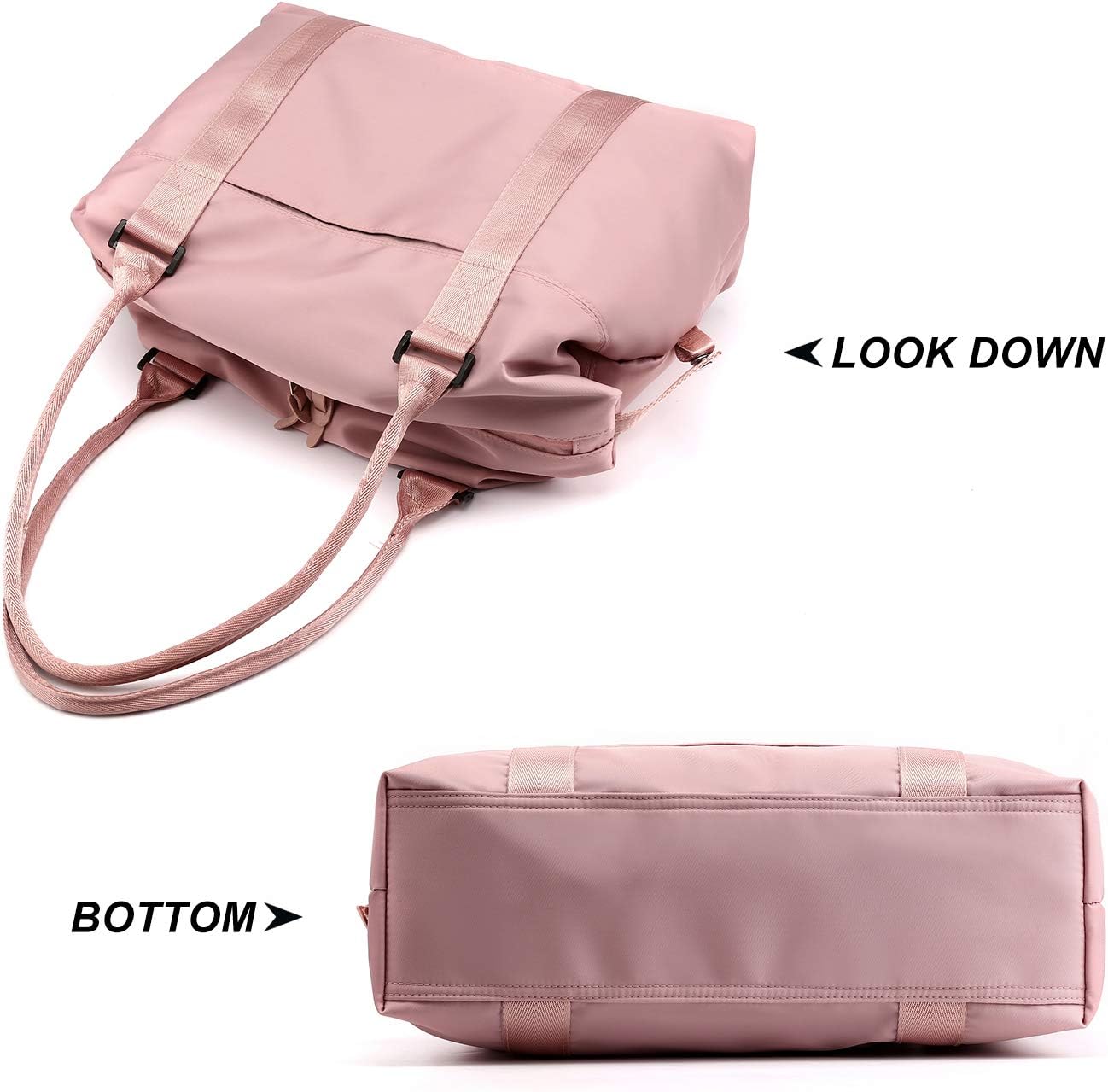 forestfish Duffle Tote Bag Weekender Bags for Women Travel with Trolley Sleeve - Image 6