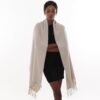 Womens Winter Scarf Pashmina Shawls and Wraps for Evening Dresses Warm Blanket Scarf for Wedding - Image 7