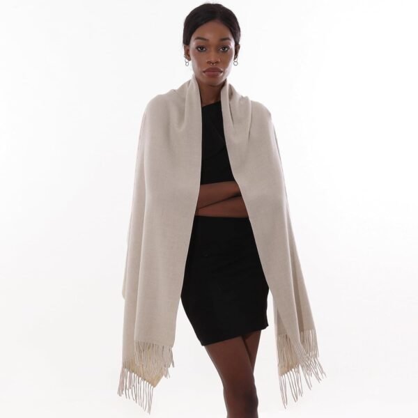Womens Winter Scarf Pashmina Shawls and Wraps for Evening Dresses Warm Blanket Scarf for Wedding - Image 7