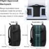 BANGE 45L Travel Backpack, Carry On Backpack Convertible Duffle Bag Fit for 17.3 Inch Laptop for Men and Women - Image 3