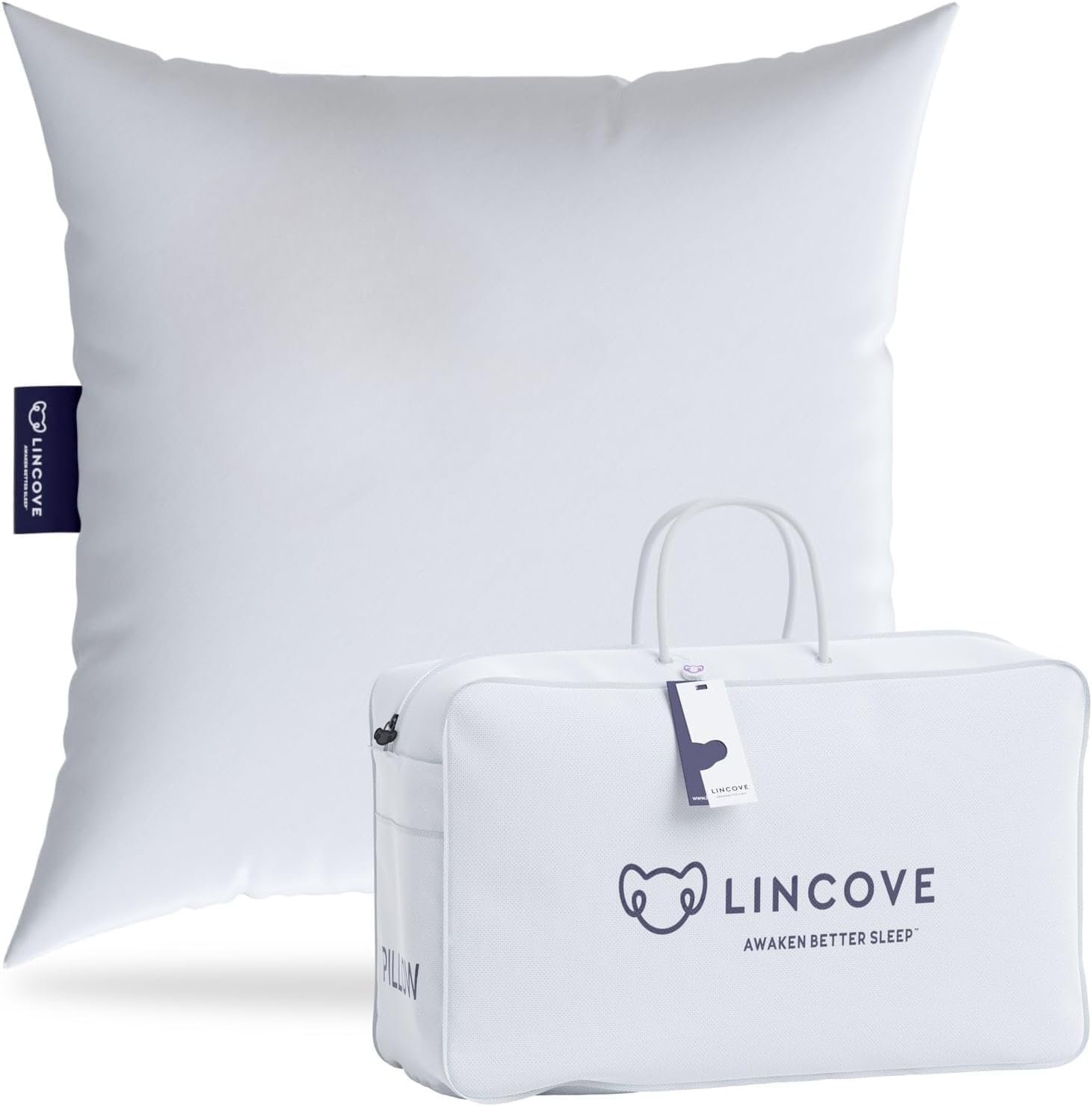 Lincove Travel Pillow 12"x12" – Made in Canada