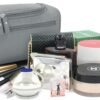 Buruis Travel Toiletry Bag for Men and Women, Hanging Toiletry Organizer Cosmetics Makeup Bag, Water-resistant Dopp Kit Shaving Bag, Small Toiletry Bag for Travel Essentials, Accessories - Image 6