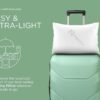 Small Shredded Memory Foam Pillow for Travel and Camping - Compressible Medium Firm Bed Pillow, Contoured Support, Breathable Cover, Machine Washable, Ideal Backpacking, Airplane and Car - Image 7