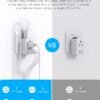 European Travel Plug Adapter for International, Italy Spain Power Adapter, 2 Outlets 2 USB C Ports, Type C Adapter Travel Cruise Essentials for Amercian US to Most Europe France Germany EU, 2 Pack - Image 7
