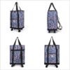 Travel Tote Bags with Trolley Sleeve Expandable Extra Oxford Duffel Bag with Wheels Lightweight Foldable Suitcase - Image 6