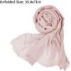 3pcs Women Soft Cotton Hemp Scarf Shawl Long Scarves, Travel Sunscreen - Image 5