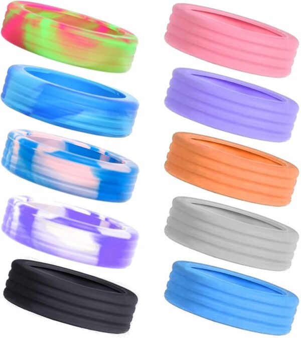 Luggage Wheel Covers for Suitcase,8Pcs Luggage Protection Covers for most 8-spinner Wheels Carry on Luggage, Luggage Wheels Silent Protection Cover (purple) - Image 7