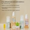 Evereden Kids Complete Routine Travel Set: Clean & Vegan 5-Piece Skin Care Set for Kids | Multi-Vitamin Kids Skin Care Set with Body Wash, Lotion, Face Wash, Face Cream, Shampoo & Conditioner - Image 2