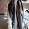Travel Boho Scarf for Women Casual Lightweight Pashmina Scarves Fashion Multicolor Shawl Wraps with Fringed Beads - Image 2