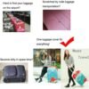 YEKEYI Travel Luggage Cover Washable Suitcase Protector Fit for 18-32 Inch Luggage - Image 2