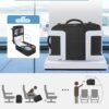 Beraliy Travel Backpack for Men Women, Personal Item Bag for Airlines, Carry On Backpack,16inch Laptop Backpack, Durable Backpack for Hiking College Work Gym Weekender Bag, Black - Image 2