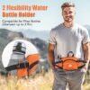 Fanny Pack Waist Bag with Water Bottle Holder for Men Women Running Hiking Travel Dog Walking Workout Cycling Outdoor (Orange) - Image 5