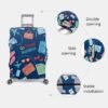 OrgaWise Luggage Covers for Suitcase - Fashionable Protector, Elastic Washable & Stretchable Suitcase covers for luggage, Anti-scratch - Fits 18-32 Inch Luggage（Travel S） - Image 7