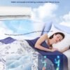 ZonLi Cooling Blankets for Hot Sleepers,All-Season Lightweight Blanket for Night Sweats,Cool Blanket Absorbs Body Heat to Keep Cool，Q-Max 0.45 Summer Blanket for Bed Sofa Couch,Beachside Village - Image 2