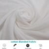 Lightweight Cotton and Linen Scarves for Women Large Shawls and Wraps for Summer Travel - Image 4