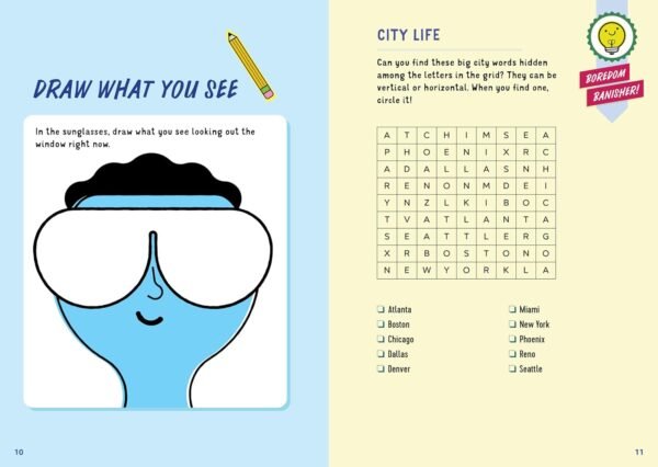 The Ultimate Road Trip Journal for Kids: Awesome Activities for Your Adventures - Image 6