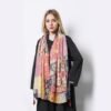 Scarf for Women Lightweight Soft Floral Leopard Printed Scarves Fall Winter Fashion Shawl Wrap with Fringe - Image 6