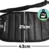 Airplane Foot Rest - Portable Airplane Foot Hammock for Flying Comfortably - Compact, Breathable Mesh Foot Sling for Airplane Travel - Long Flight Essentials - International Travel Must Haves - Image 7