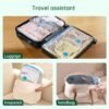 BRODI 6 Combo Pack Travel Vacuum Bags with Pump - Compression Bags for Travel,Vacuum Storage Bags for Space Saver & Travel Essentials,Vacuum Seal Bags for Clothing,Travel Vacuum Bags for Luggage - Image 7