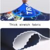 WUJIAONIAO Travel Luggage Cover Spandex Suitcase Protector Washable Baggage Covers (XL (for 29-32 inch luggage), TRAVEL) - Image 4