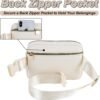 Gifts for Girls Teens Kids - Birthday Gifts for Daughter Sister Her,Travel Essentials,Teen Girl Essentials,Waist Packs Cute Teen Trendy Stuff Belt Bag Crossbody Bag | Cream,S - Image 4