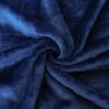 Bnuitland Travel Blanket and Pillow 2 in 1, Soft Flannel Airplane Blanket in Bag Compact-Long Flight Essential for Adults and Kids, Portable Luggage Sleeve and Backpack Clip, 65×40 inch Navy - Image 7
