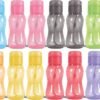 MILTON 16 pack 6 oz Kids Water Bottle for School Leak Free Flip Lid- Portable Small Sports Water Bottle for Adults Carry Strap Party Favors for Kids Treats Prizes Gifts Goodie Bag Stuffers Bulk Pack