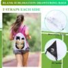 12 Sets 20 oz Sublimation Aluminum Water Bottles and Sublimation Drawstring Bags White Blank Heat Press Sport Bottle with Drawstring Backpack for DIY Craft Travel Camping Hiking Gym Fishing - Image 4