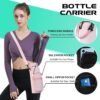 40 oz Insulated Water Bottles with Straw & Auto Chug Lid, Paracord Handle, Metal Flask Keep Cold-48H & Hot-24H, Double Vacuum Stainless Steel Travel Jug with Carrying Case for Gym Workout Running - Image 6