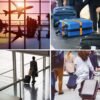 4Pack Luggage Straps Add A Bag Strap to Connect Two Suitcases, Adjustable Luggage Belt Connector for Carry On, Travel Attachment Accessories for Connect Your 3 Luggages 4 Color - Image 6