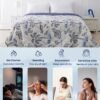 ZonLi Cooling Blankets for Hot Sleepers,All-Season Lightweight Blanket for Night Sweats,Cool Blanket Absorbs Body Heat to Keep Cool，Q-Max 0.45 Summer Blanket for Bed Sofa Couch,Beachside Village - Image 4