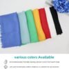Lightweight Cotton and Linen Scarves for Women Large Shawls and Wraps for Summer Travel - Image 6