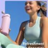 TOURIT 32 oz Insulated Water Bottle, Stainless Steel Sports Water Bottles With Top Handle, Double-Wall Travel Thermal Water Flask, BPA Free Leakproof Thermos Bottle for Sports and Travel,Pink - Image 6