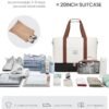 LOVEVOOK Travel Duffle Bag, Weekender Bags for Women with Shoes Compartment, Gym Duffel Bag Carry on Overnight Travel Bags with Toiletry Bag, Tote Hospital Bag for Women Labor Delivery, 3Pcs Set - Image 2