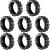Lusofie 8 Pack Luggage Wheel Protectors Silicone Material Luggage Wheel Covers Suitcase Wheel Covers Suitable For Luggage Travel Suitcase Wheels Protection And Noise Reduction (Black) - Image 7