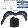 2024 New Memory Foam Travel Neck Pillow for Airplanes，Ultimate Comfort and Support, Ideal for Airplane and Car Travel ，Compact, Convenient, and Versatile Airplane Sleeping Pillow. - Image 3