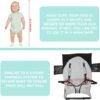 Toddler Airplane Seat Extender, Multipurpose Toddler Flight Sling Travel Bed, Comfort Baby Plane Foot Rest for Flying, Toddler Airplane Traveling Essentials - Fit Economy Seat - Image 4