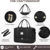LOVEVOOK Travel Duffle Bag,Weekender Bags for Women with Shoe Compartment，Carry on Overnight Bag with Toiletry Bag,Gym Duffel Bag with Wet Pocket, Hospital Bags for Labor and Delivery - Image 5
