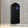 Simple Houseware 2 Pack Travel Garment Bag, Black - Image 7