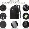Travel Backpack Carry On Flight Approved Waterproof Anti Theft Lightweight Backpack for Women Men - Image 3