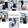 Rolling Backpack for Boys Girls School BookBag with Wheels Kids Luggage Trolley Back Pack on Wheels Elementary Travel Bag - Image 6
