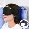 Travel Pillows for Airplanes, Neck Pillow with Eye Mask for Sleeping Long Flights, Travel Pillow for Car, Road Trip Car Headrest, FSA HSA Eligible Approved Travel Accessories, Purple