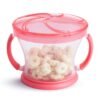 Munchkin® Snack Catcher® Toddler Snack Cups, 2 Pack, Pink/Purple - Image 3