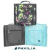 PAVILIA Extra Large Toiletry Bag Travel Bag for Women Men, Hanging Cosmetic Organizer, Water Resistant Makeup Bag for Accessories Toiletries, Travel Essentials Kit (Teal Chevron) - Image 7